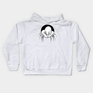 Out of your hole (Black and white) Kids Hoodie